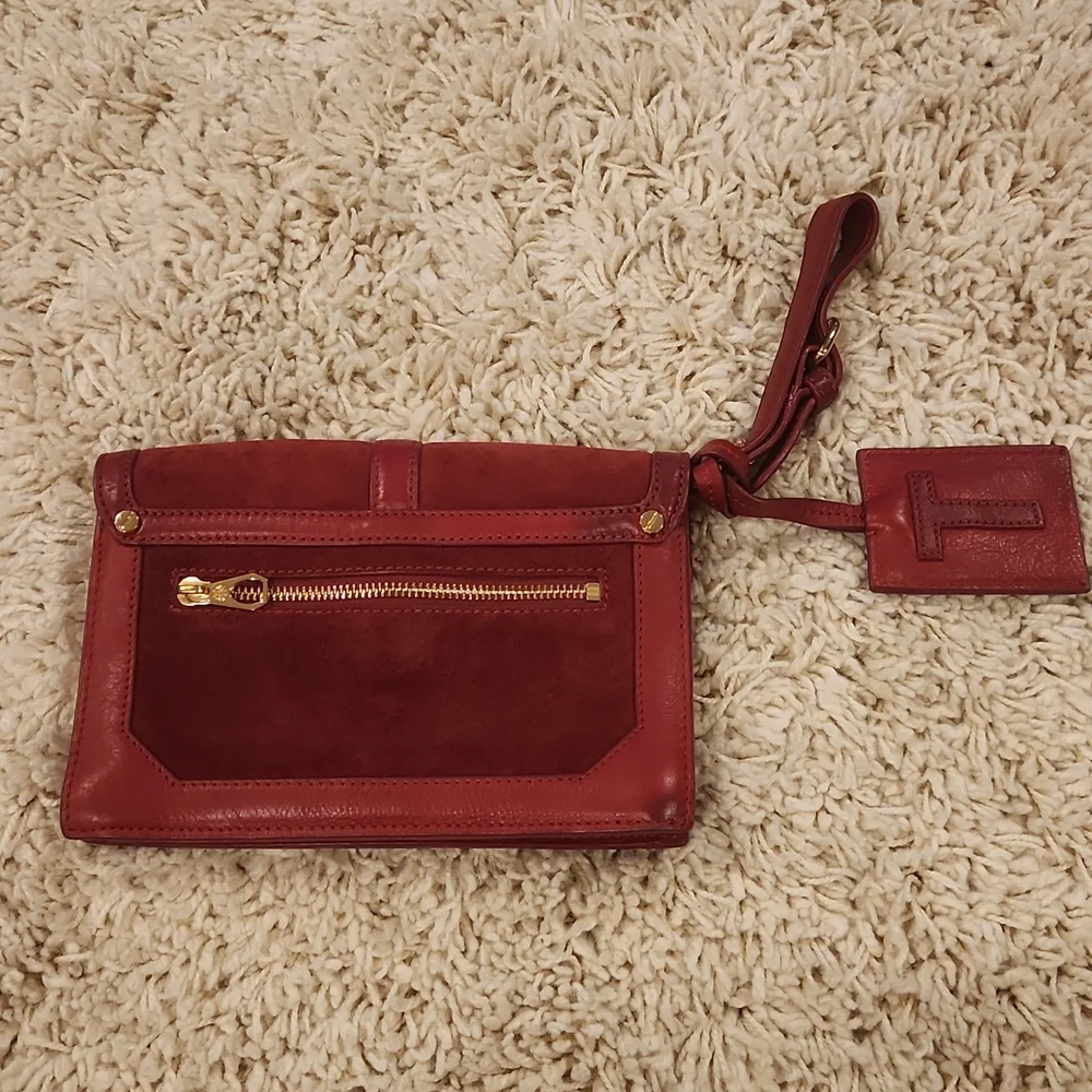 Authentic Tory Burch clutch purse wristlet - Picture 3 of 6